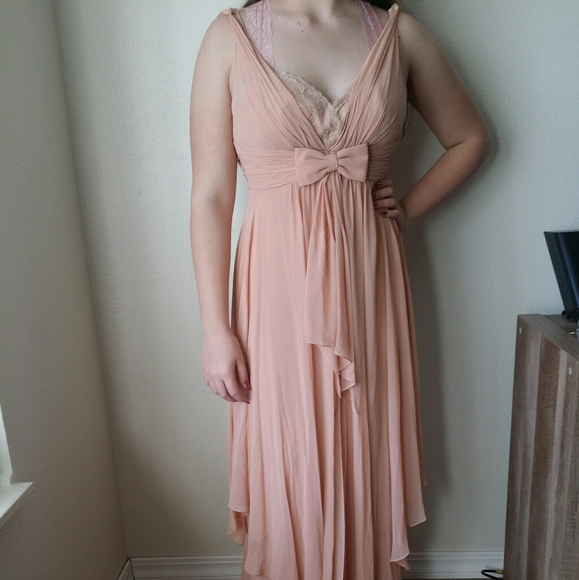 kirstie kelly Dresses & Skirts - New~kirstie kelly chiffon blush formal dress